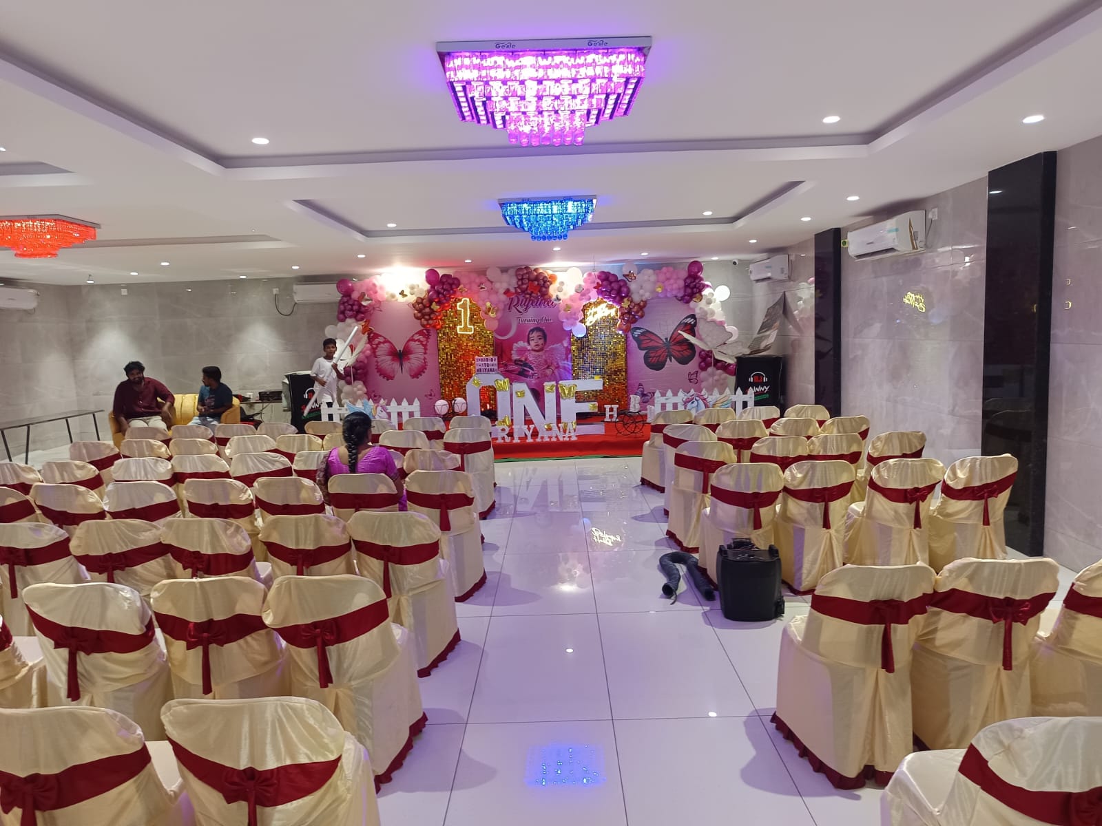Birthday Celebrations setup at VL Convention Hall